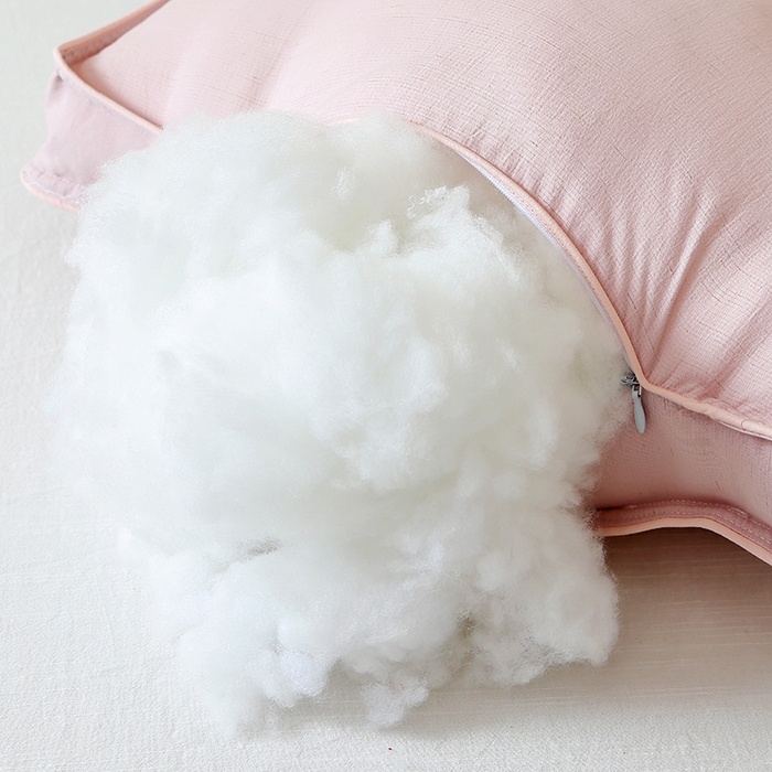 91家纺网 家纺一手货源 找家纺 糖果枕芯 2026新款亚麻护颈枕头天然亚麻枕芯贴合颈椎护颈枕芯 亚麻-粉色