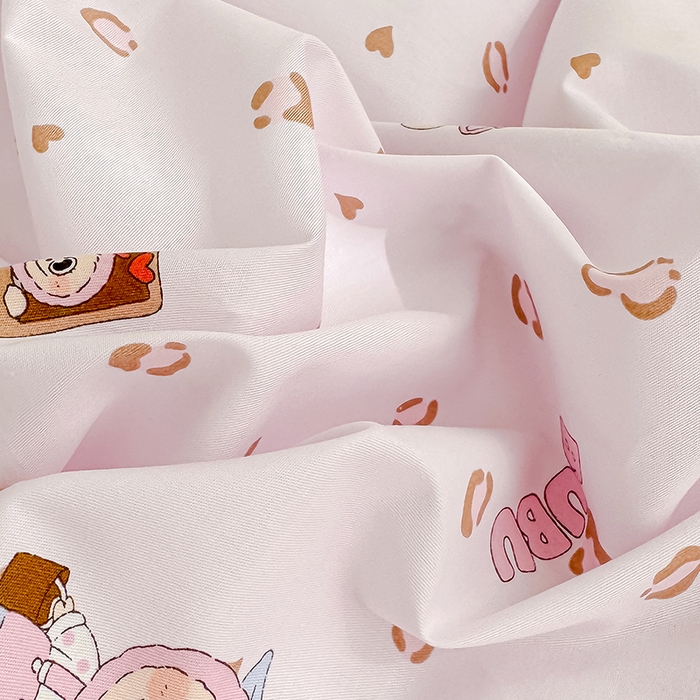 91家纺网 家纺一手货源 找家纺 良佐生活  2026年新款A类铂金精梳全棉学生三件套 布布