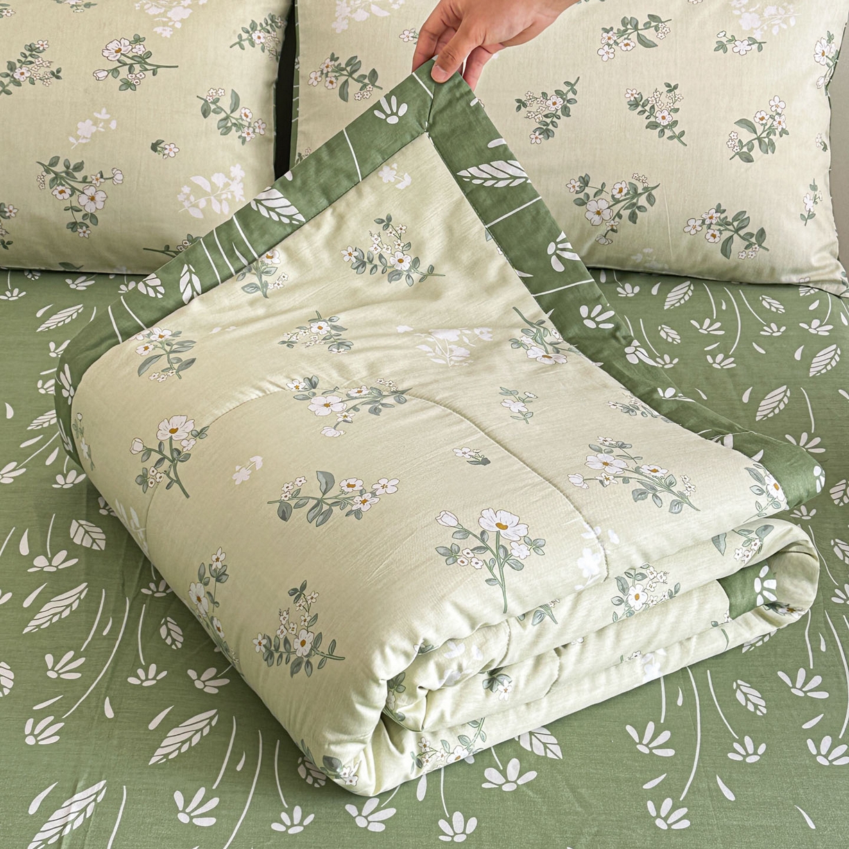 梵克保罗 2026春夏新款10A抗菌全棉印花夏被被子被芯空调被 茶艺