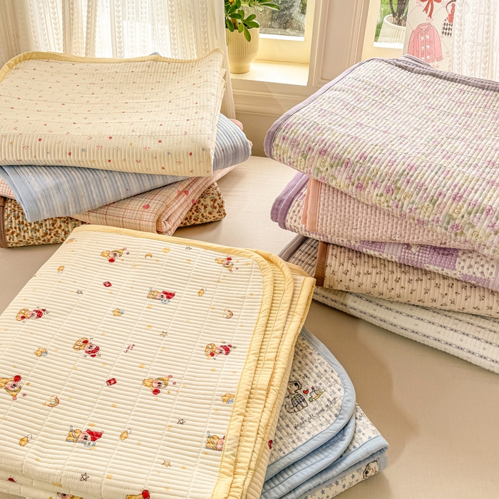 家喜爱 2026新款木棉皱皱纱床盖（可提供买家秀） 组合仅展示不可下单