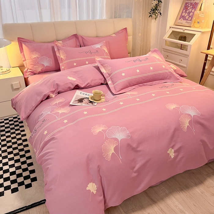 91家纺网 家纺一手货源 找家纺 【电商上传专用，尺寸不全，个别花色缺加大号】幸嘉轩 2026新款全棉纯棉喷气加厚磨毛四件套