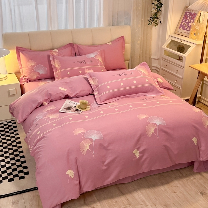 91家纺网 家纺一手货源 找家纺 【电商上传专用，尺寸不全，个别花色缺加大号】幸嘉轩 2026新款全棉纯棉喷气加厚磨毛四件套