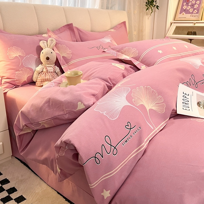 91家纺网 家纺一手货源 找家纺 【电商上传专用，尺寸不全，个别花色缺加大号】幸嘉轩 2026新款全棉纯棉喷气加厚磨毛四件套