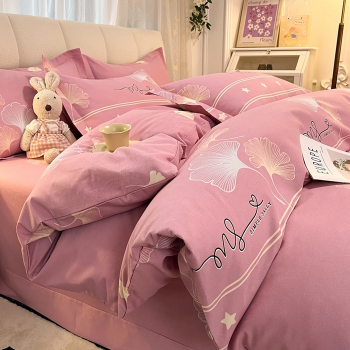 91家纺网 家纺一手货源 找家纺 【电商上传专用，尺寸不全，个别花色缺加大号】幸嘉轩 2026新款全棉纯棉喷气加厚磨毛四件套