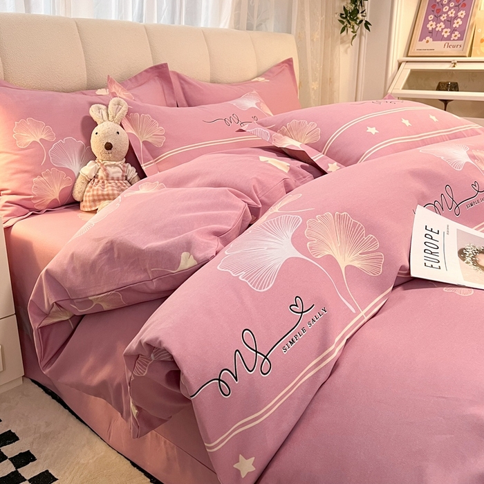 91家纺网 家纺一手货源 找家纺 【电商上传专用，尺寸不全，个别花色缺加大号】幸嘉轩 2026新款全棉纯棉喷气加厚磨毛四件套