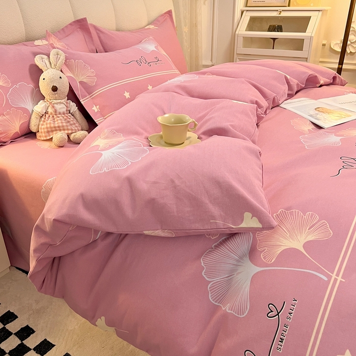 91家纺网 家纺一手货源 找家纺 【电商上传专用，尺寸不全，个别花色缺加大号】幸嘉轩 2026新款全棉纯棉喷气加厚磨毛四件套