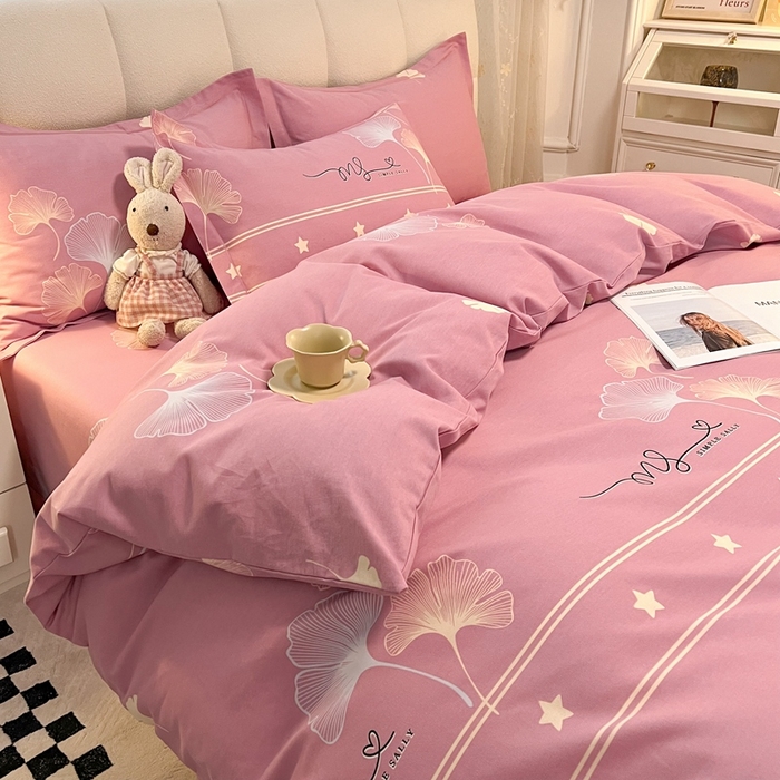 91家纺网 家纺一手货源 找家纺 【电商上传专用，尺寸不全，个别花色缺加大号】幸嘉轩 2026新款全棉纯棉喷气加厚磨毛四件套