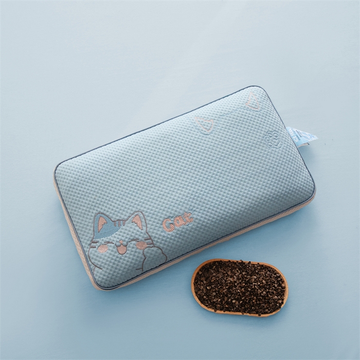 91家纺网 家纺一手货源 找家纺 （总）麦肯锡 2026新款猫豆豆荞麦枕