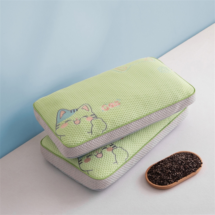 91家纺网 家纺一手货源 找家纺 （总）麦肯锡 2026新款猫豆豆荞麦枕