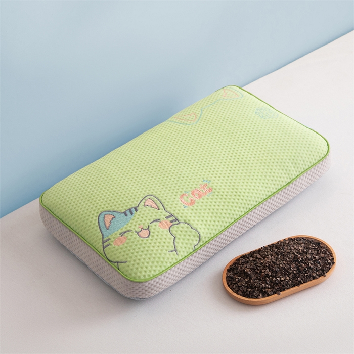 91家纺网 家纺一手货源 找家纺 （总）麦肯锡 2026新款猫豆豆荞麦枕