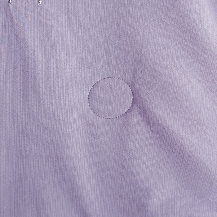 91家纺网 家纺一手货源 找家纺 欧夏家纺 2026新款氢氧丝凉感刺绣夏被拼角夏被纯色夏凉被空调被子薄被直播供货外贸 淡雅紫