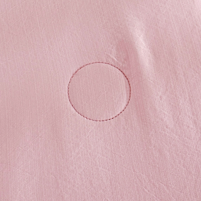 91家纺网 家纺一手货源 找家纺 欧夏家纺 2026新款氢氧丝凉感刺绣夏被拼角夏被纯色夏凉被空调被子薄被直播供货外贸 美玉粉