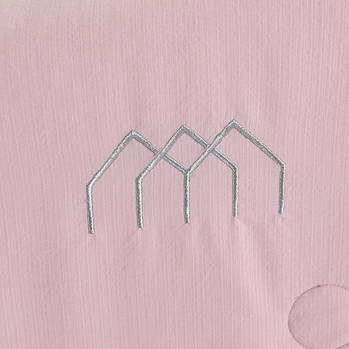 91家纺网 家纺一手货源 找家纺 欧夏家纺 2026新款氢氧丝凉感刺绣夏被拼角夏被纯色夏凉被空调被子薄被直播供货外贸 美玉粉