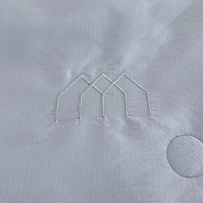 91家纺网 家纺一手货源 找家纺 欧夏家纺 2026新款氢氧丝凉感刺绣夏被拼角夏被纯色夏凉被空调被子薄被直播供货外贸 绅士灰