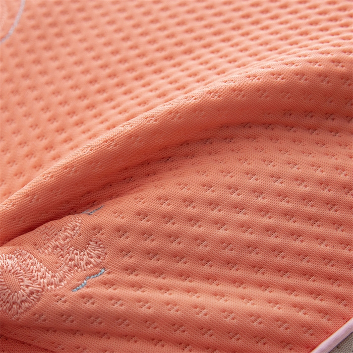 91家纺网 家纺一手货源 找家纺 麦肯锡 2026新款猫豆豆荞麦枕 甜橙粉