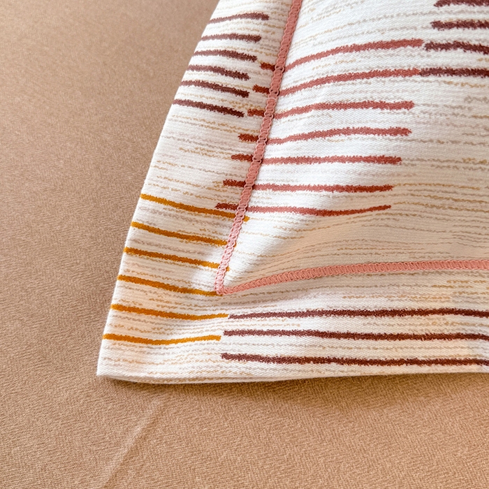 91家纺网 家纺一手货源 找家纺 幸嘉轩 2025新款全棉秋冬加厚保暖喷气磨毛纯棉印花四件套 雅蔓-粉