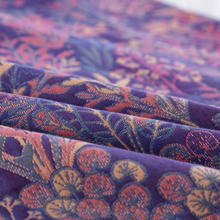 91家纺网 家纺一手货源 找家纺 双层纱家居 2026新款经典三层纱床盖飞边款四件套 薰衣草