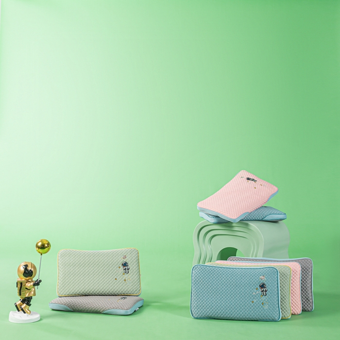 91家纺网 家纺一手货源 找家纺 （总）麦肯锡 2026新款颈养荞麦枕儿童款