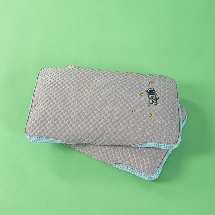 91家纺网 家纺一手货源 找家纺 麦肯锡 2026新款颈养荞麦枕儿童款 灰色