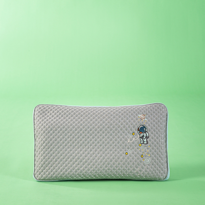 麦肯锡 2026新款颈养荞麦枕儿童款 灰色