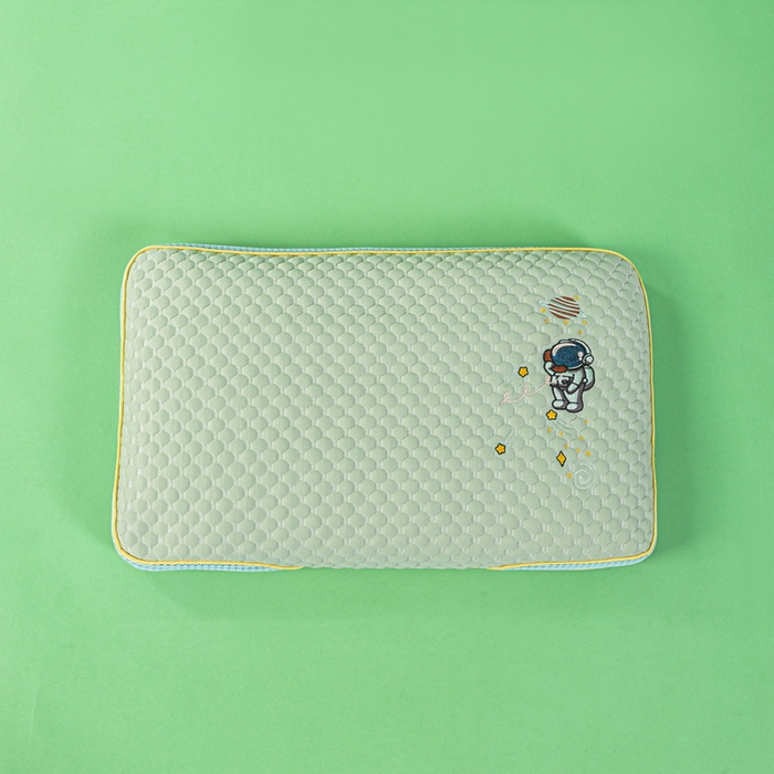 91家纺网 家纺一手货源 找家纺 麦肯锡 2026新款颈养荞麦枕儿童款 绿色