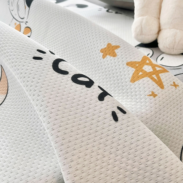 91家纺网 家纺一手货源 找家纺 倾慕家纺 2026新款A类满天星提花凉感凉席系列 小猫侠