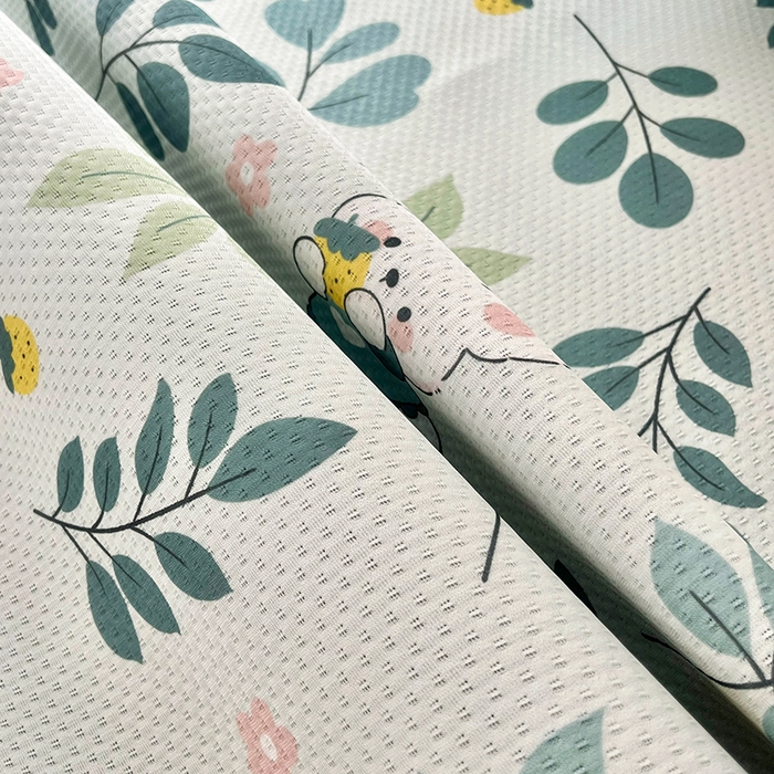 91家纺网 家纺一手货源 找家纺 倾慕家纺 2026新款A类满天星提花凉感凉席系列 叶小兔