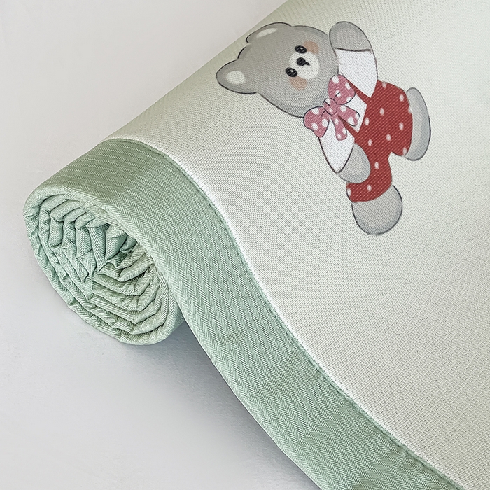 91家纺网 家纺一手货源 找家纺 （总）倾慕家纺 2026新款A类简约风牛奶丝数码印花冰丝凉席