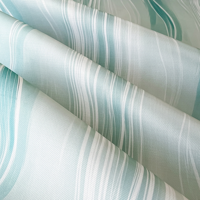 91家纺网 家纺一手货源 找家纺 倾慕家纺 2026新款A类简约风牛奶丝数码印花冰丝凉席 曲线幻影绿