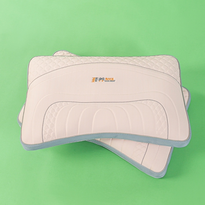 91家纺网 家纺一手货源 找家纺 麦肯锡 2026新款SPA颈养荞麦枕 粉色