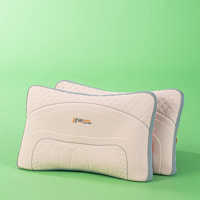 91家纺网 家纺一手货源 找家纺 麦肯锡 2026新款SPA颈养荞麦枕 粉色