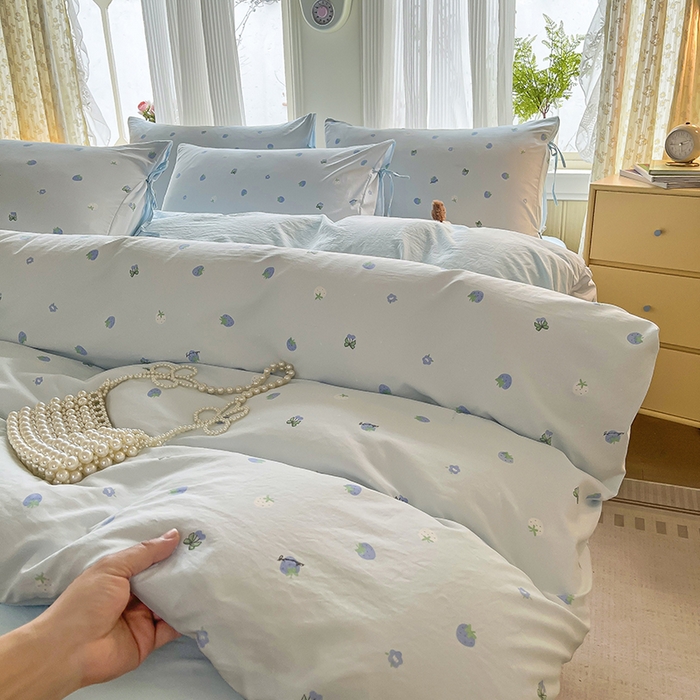 91家纺网 家纺一手货源 找家纺 （总）帛洵家纺 2026新款110g超柔水洗宝宝有氧仿棉四件套（提供买家秀）