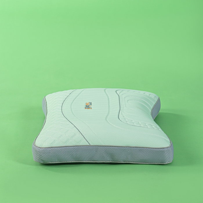 91家纺网 家纺一手货源 找家纺 麦肯锡 2026新款SPA颈养荞麦枕 果绿