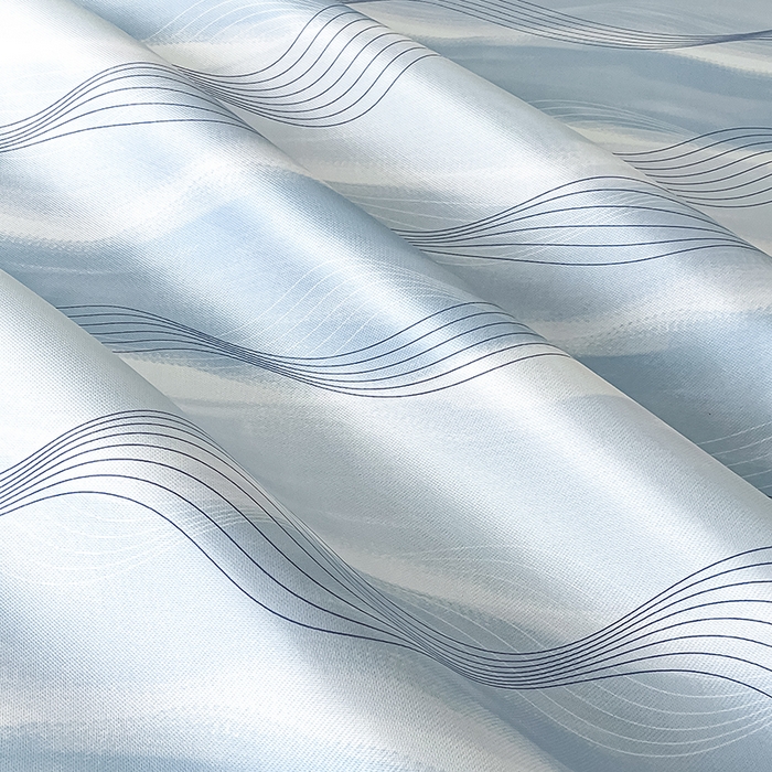 91家纺网 家纺一手货源 找家纺 倾慕家纺 2026新款A类简约风牛奶丝数码印花冰丝凉席 舞动乐符