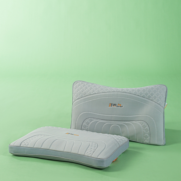 91家纺网 家纺一手货源 找家纺 麦肯锡 2026新款SPA颈养荞麦枕 灰色