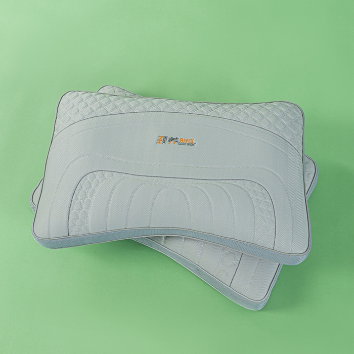 91家纺网 家纺一手货源 找家纺 麦肯锡 2026新款SPA颈养荞麦枕 灰色