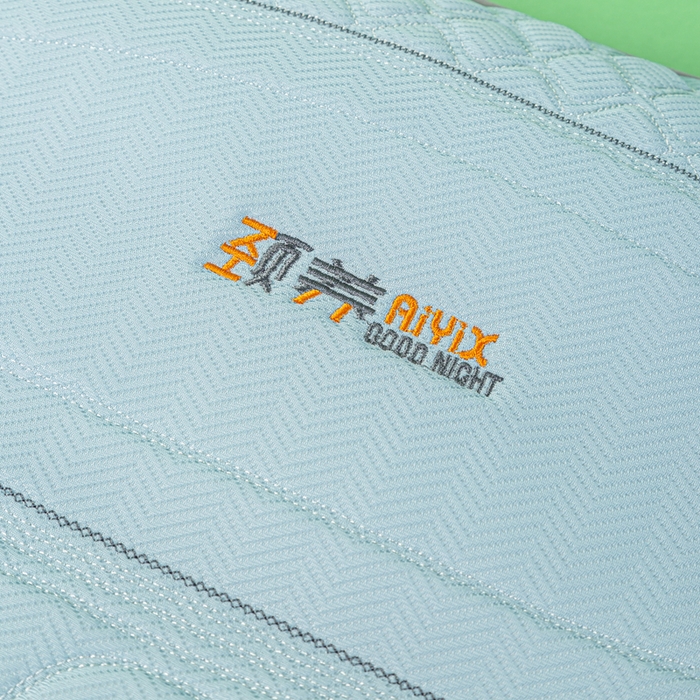 91家纺网 家纺一手货源 找家纺 麦肯锡 2026新款SPA颈养荞麦枕 蓝色