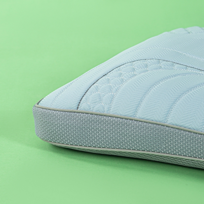 91家纺网 家纺一手货源 找家纺 麦肯锡 2026新款SPA颈养荞麦枕 蓝色