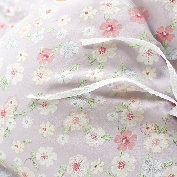 91家纺网 家纺一手货源 找家纺 帛洵家纺 2026新款110g超柔水洗宝宝有氧仿棉四件套（提供买家秀） 春田花花-紫