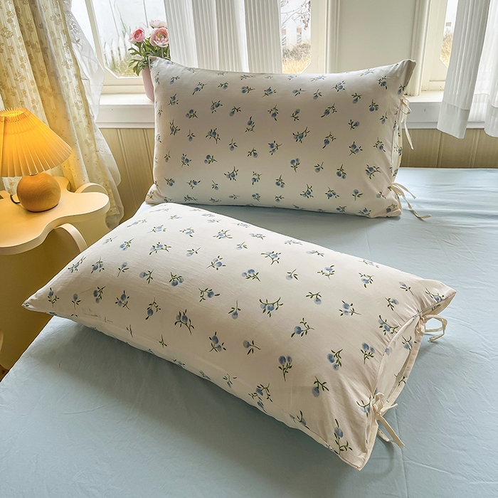 91家纺网 家纺一手货源 找家纺 帛洵家纺 2026新款110g超柔水洗宝宝有氧仿棉四件套（提供买家秀） 兰花草