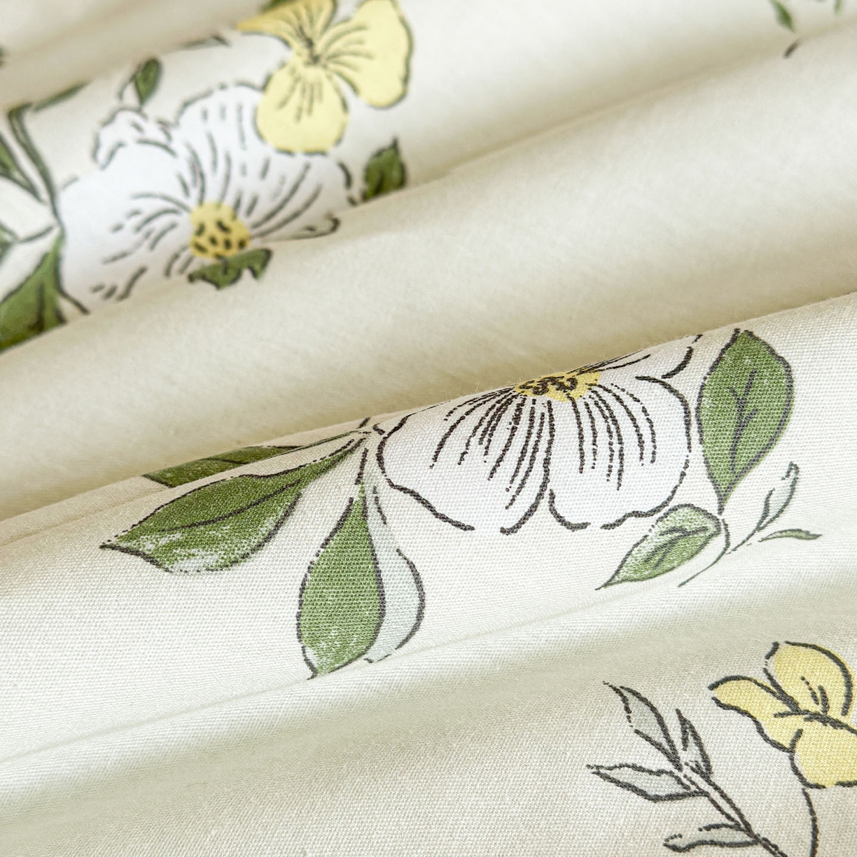 91家纺网 家纺一手货源 找家纺 梵克保罗 2026春夏新款10A抗菌全棉印花夏被被子被芯空调被四件套 花香雪