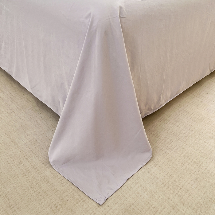 91家纺网 家纺一手货源 找家纺 帛洵家纺 2026新款110g超柔水洗宝宝有氧仿棉四件套（提供买家秀） 马上好运-紫