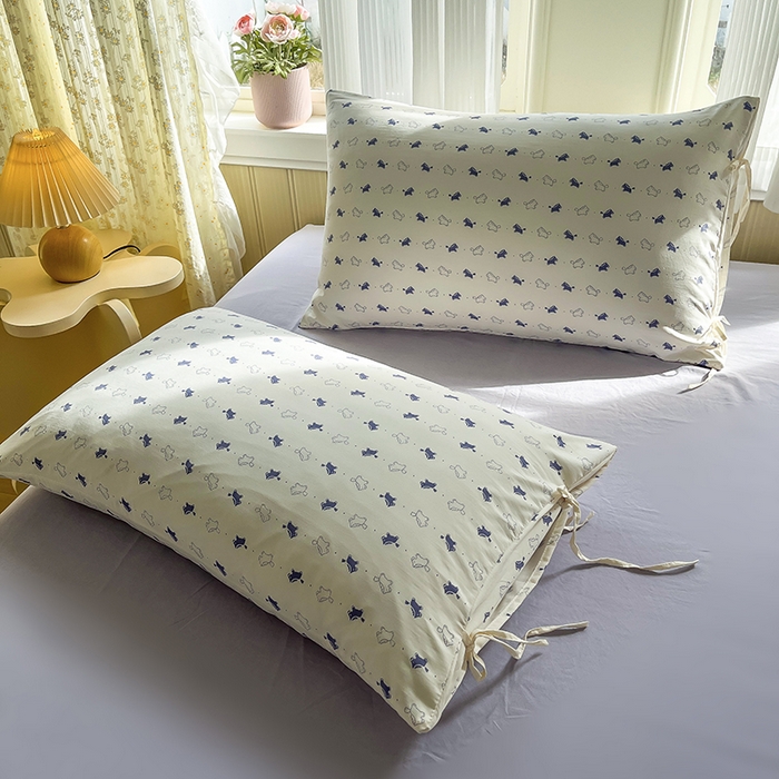 91家纺网 家纺一手货源 找家纺 帛洵家纺 2026新款110g超柔水洗宝宝有氧仿棉四件套（提供买家秀） 马上好运-紫