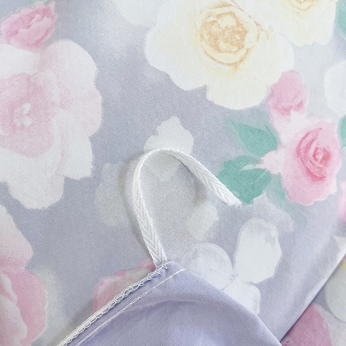 91家纺网 家纺一手货源 找家纺 帛洵家纺 2026新款110g超柔水洗宝宝有氧仿棉四件套（提供买家秀） 惬意午后-粉