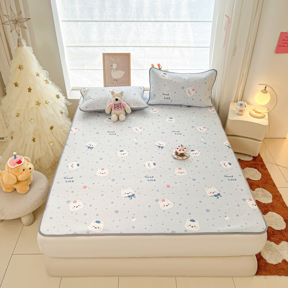 91家纺网 家纺一手货源 找家纺 （总）川悦生活 2026新款小阪冰丝冰丝数码印花凉席大床