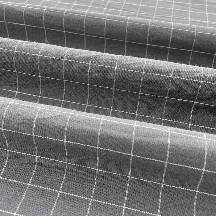 91家纺网 家纺一手货源 找家纺 恋人优选 2026新款全棉纯棉水洗棉单床笠床笠单件 小灰格