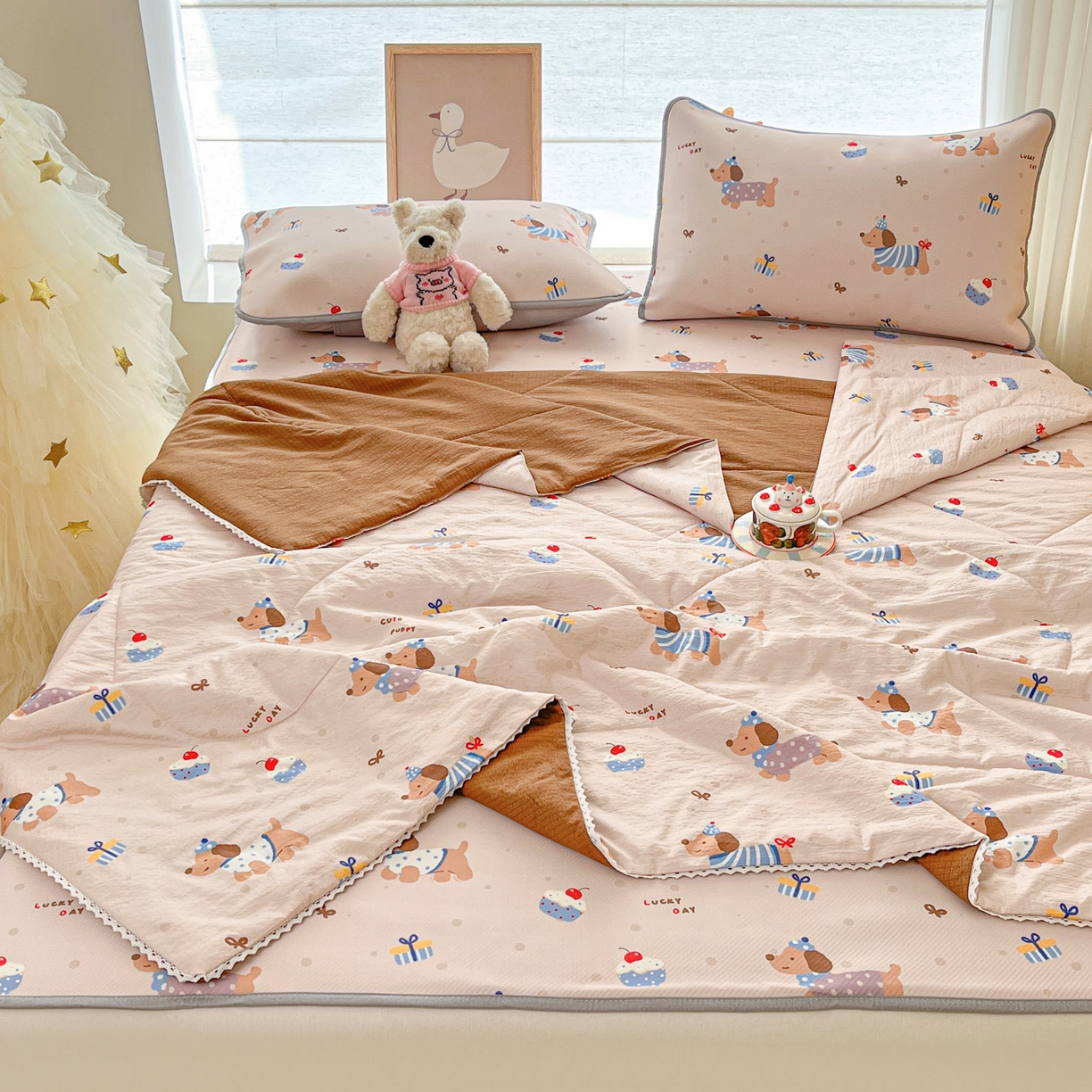 91家纺网 家纺一手货源 找家纺 （总）川悦生活 2026新款小阪冰丝冰丝数码印花凉席大床