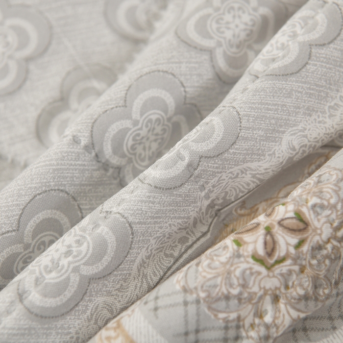 91家纺网 家纺一手货源 找家纺 培童   2025新款超声波亲肤绒夏被夏凉被直播爆款超声波夏被空调被礼品被 简约  灰