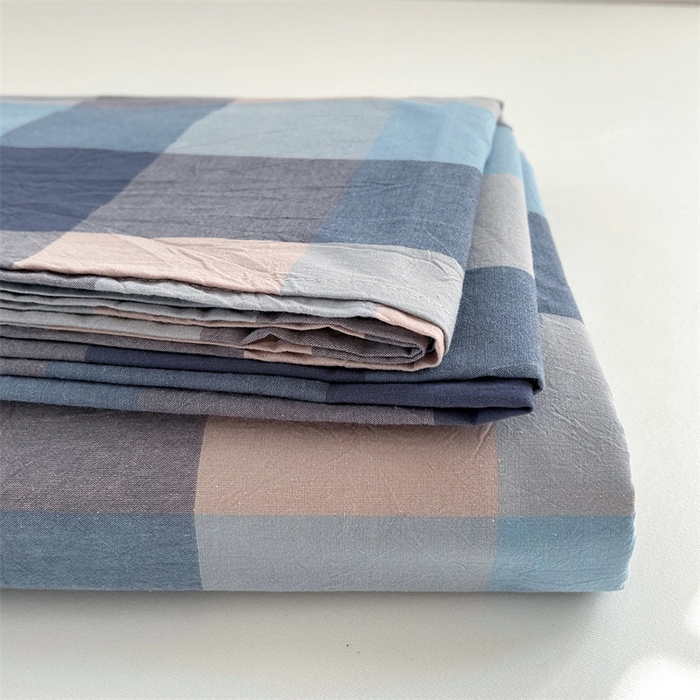 91家纺网 家纺一手货源 找家纺 恋人优选 2026新款全棉纯棉水洗棉单床笠床笠单件 英伦-兰