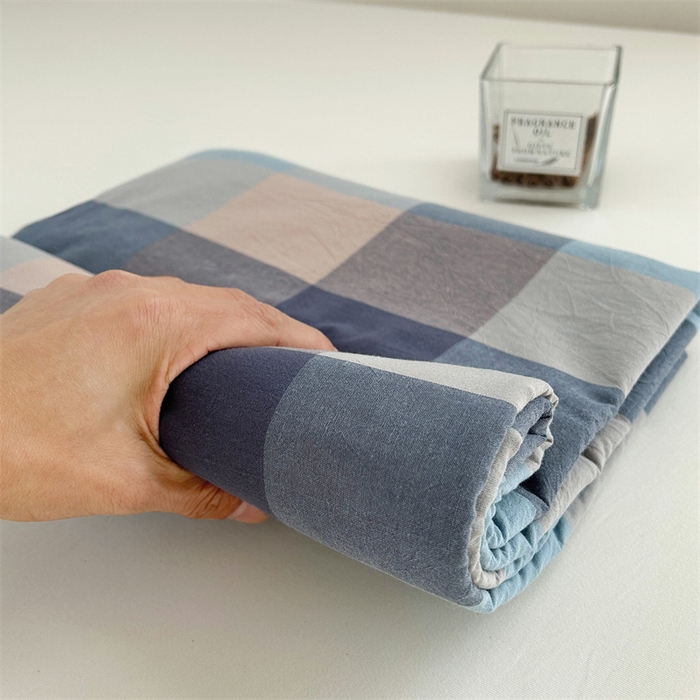 91家纺网 家纺一手货源 找家纺 恋人优选 2026新款全棉纯棉水洗棉单床笠床笠单件 英伦-兰